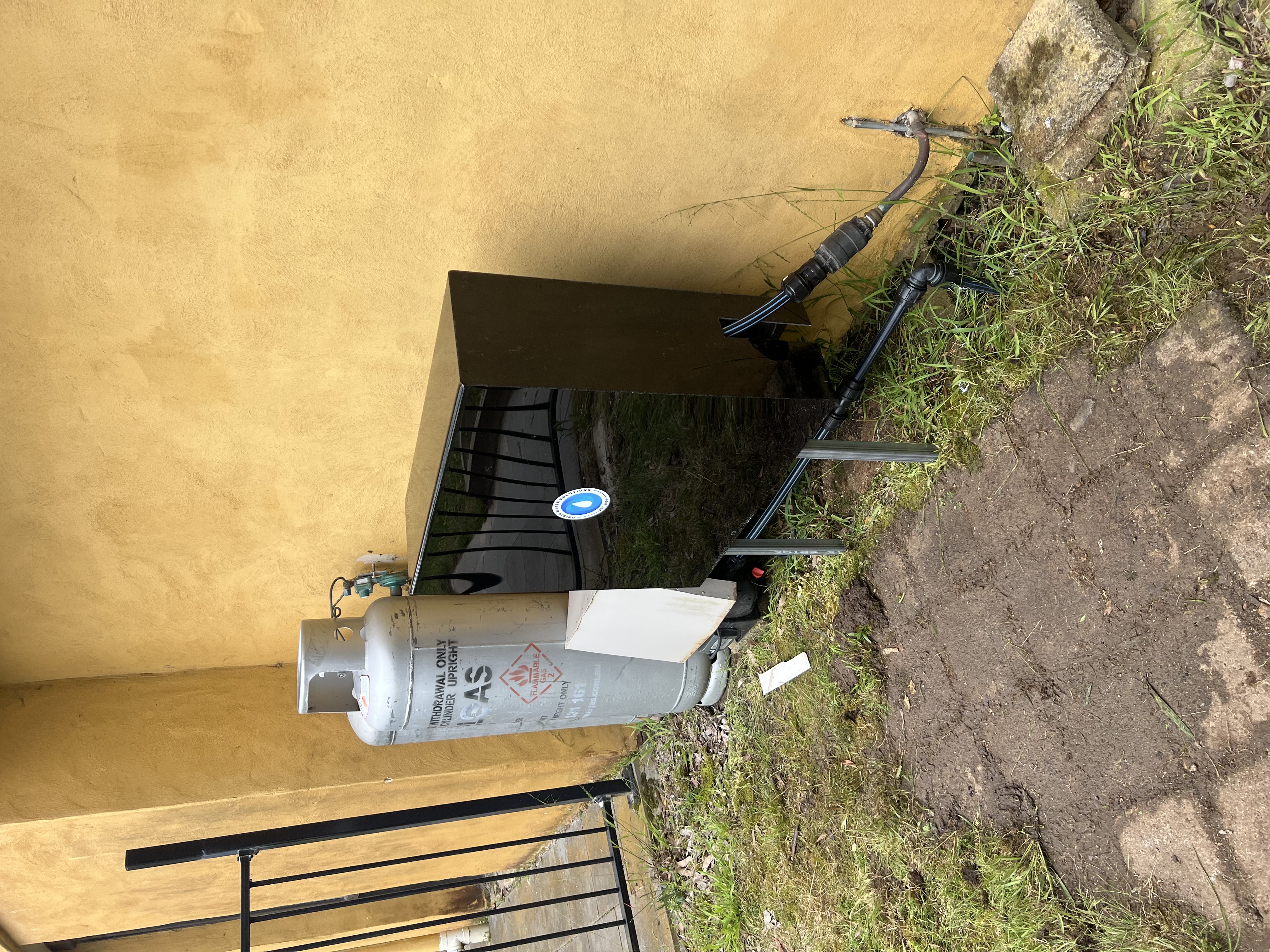 Filtration System Install Against Wall
